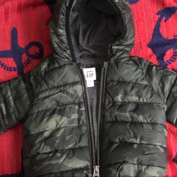 Camouflage Winter Coat ( water resistant) - Picture 2 of 3